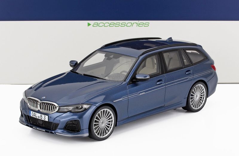 1:18 BMW Dealer by GT Spirit - BMW Alpine B3 Touring (G21) Blue Metallic 1:18 BMW Dealer by GT Spirit - BMW Alpine B3 Touring (G21) Blue Metallic