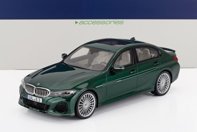 1:18 BMW Dealer by GT Spirit - BMW Alpine B3 (G20) Green Metallic 1:18 BMW Dealer by GT Spirit - BMW Alpine B3 (G20) Green Metallic