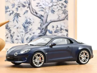 1:18 Norev - Alpine A110 S 2025 Matte Storm Blue