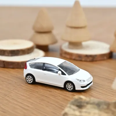 1:87 Norev - Citroën C4 Coupé 2004 White 1:87 Norev - Citroën C4 Coupé 2004 White