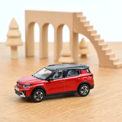 1:43 Norev -  Citroën C3 Aircross 2025 Elixir Red and Black roof