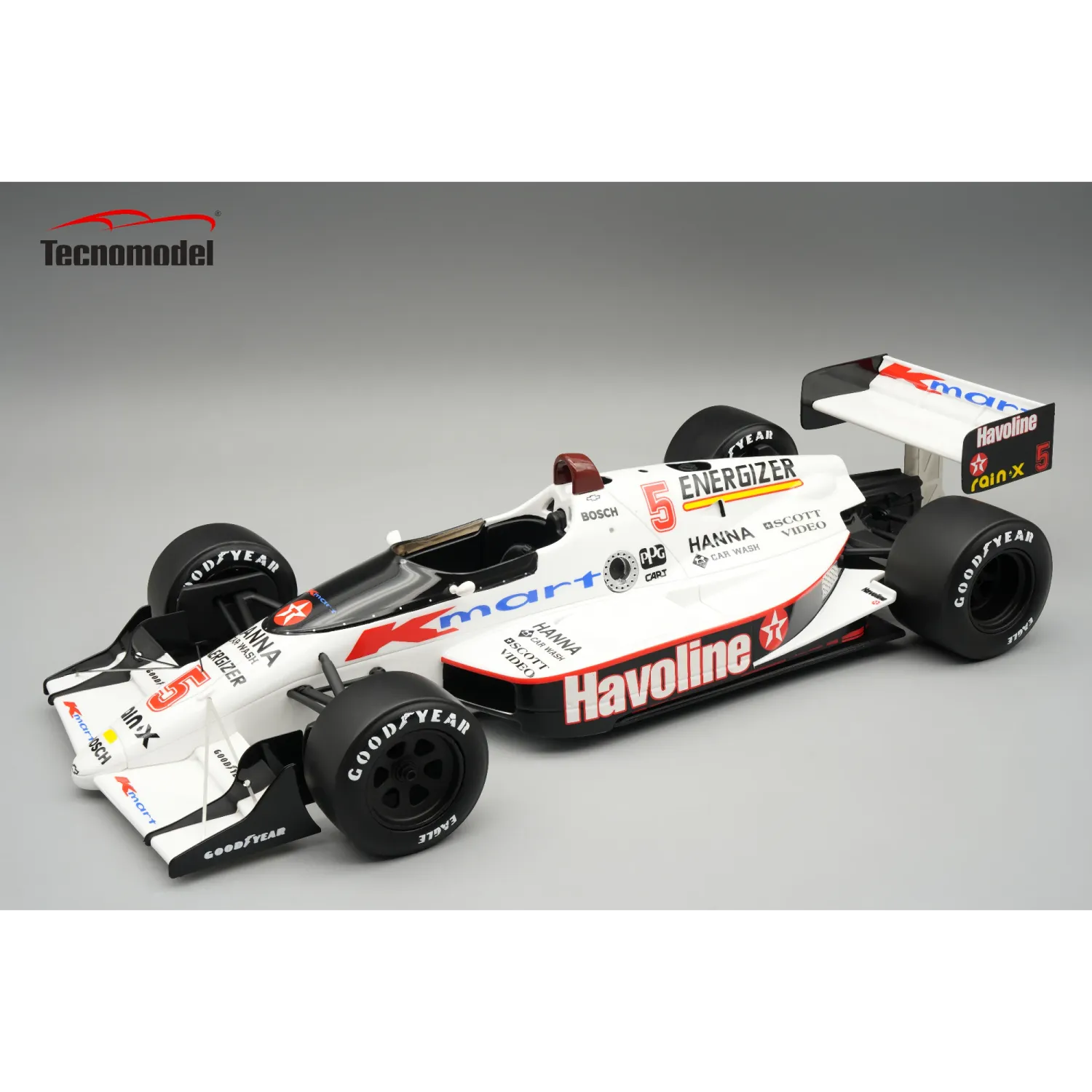 1:18 Tecnomodel - Lola T89 Team Newman Haas Racing #5 Formula Indy Car World Series Season 1989 M. Andretti