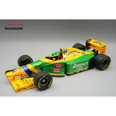 1:18 Tecnomodel - Benetton F1 B193 Team Benetton Ford #0 Test Barcelona 1993 M. Alboreto