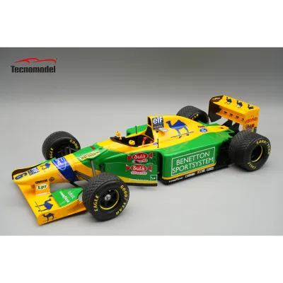 1:18 Tecnomodel - Benetton F1 B193 Team Benetton Ford #6 3rd British GP 1993 R. Patrese *With Rain Tires* 1:18 Tecnomodel - Benetton F1 B193 Team Benetton Ford #6 3rd British GP 1993 R. Patrese *With Rain Tires*