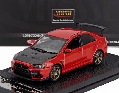 1:43 Vitesse - 2011 Mitsubishi Lancer EVO X, red metallic 1:43 Vitesse - 2011 Mitsubishi Lancer EVO X, red metallic