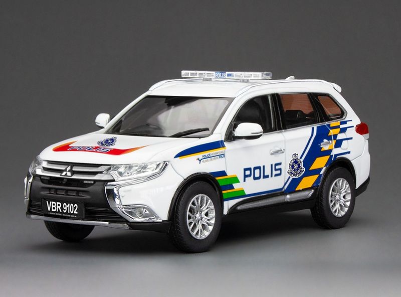 1:43 Vitesse - Mitsubishi Outlander 2018 - Malaysia Police 1:43 Vitesse - Mitsubishi Outlander 2018 - Malaysia Police