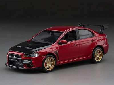 1:43 Vitesse - 2011 Mitsubishi Lancer EVO X, red metallic 1:43 Vitesse - 2011 Mitsubishi Lancer EVO X, red metallic