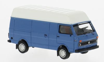 1:87 Brekina - VW LT Hochraum-Kasten, blau, 1975 1:87 Brekina - VW LT Hochraum-Kasten, blau, 1975