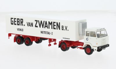 1:87 Brekina - Henschel F 161 S Koffer-SZ, 1967, Gebr. van Zwamen 1:87 Brekina - Henschel F 161 S Koffer-SZ, 1967, Gebr. van Zwamen