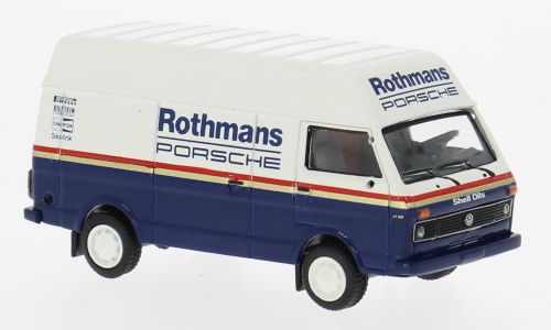 1:87 Brekina - VW LT Hochraum-Kasten, 1975, Rothmans-Porsche