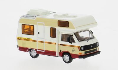 1:87 Brekina - VW T3 Camper, weiss/hellbeige, 1983 1:87 Brekina - VW T3 Camper, weiss/hellbeige, 1983