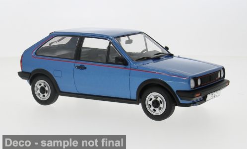 1:18 MCG - VW Polo II Coupe GT, blau, 1985 1:18 MCG - VW Polo II Coupe GT, blau, 1985