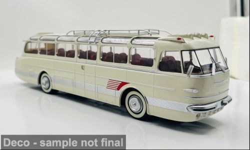 1:43 Premium ClassiXXs - Ikarus 55-53, weiss/dunkelrot, 1953 1:43 Premium ClassiXXs - Ikarus 55-53, weiss/dunkelrot, 1953