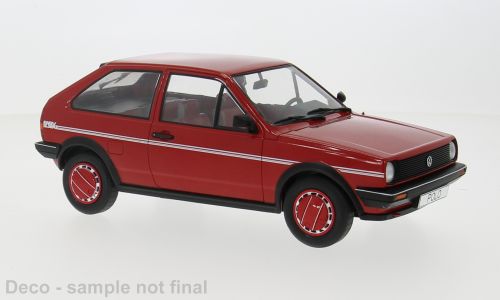 1:18 MCG - VW Polo II Coupe Fox, rot, 1985 1:18 MCG - VW Polo II Coupe Fox, rot, 1985