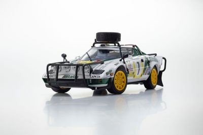 1:18 Kyosho - Lancia Stratos HF Alitalia #7 3rd Rally Safari 1977 S. Munari - P. Sodano 1:18 Kyosho - Lancia Stratos HF Alitalia #7 3rd Rally Safari 1977 S. Munari - P. Sodano