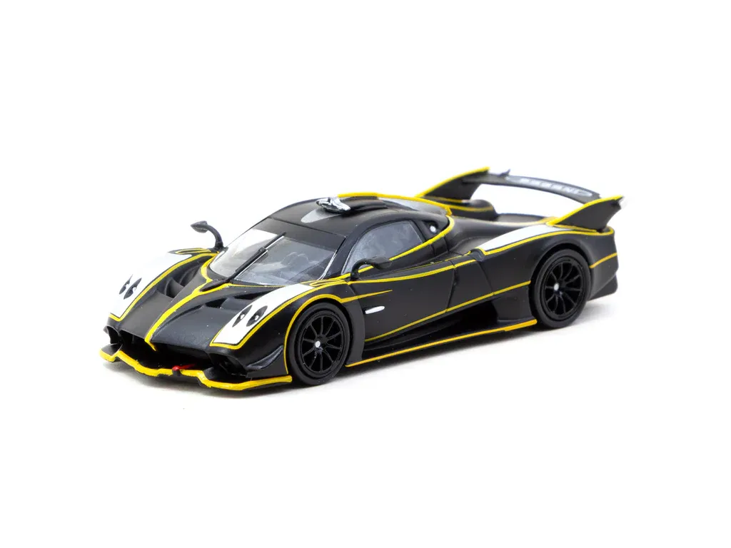 1:64 Tarmac - Pagani Huayra R, matt black/silver
