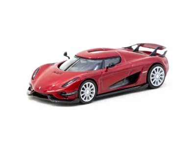 1:64 Tarmac - Koenigsegg Regera, red metallic 1:64 Tarmac - Koenigsegg Regera, red metallic