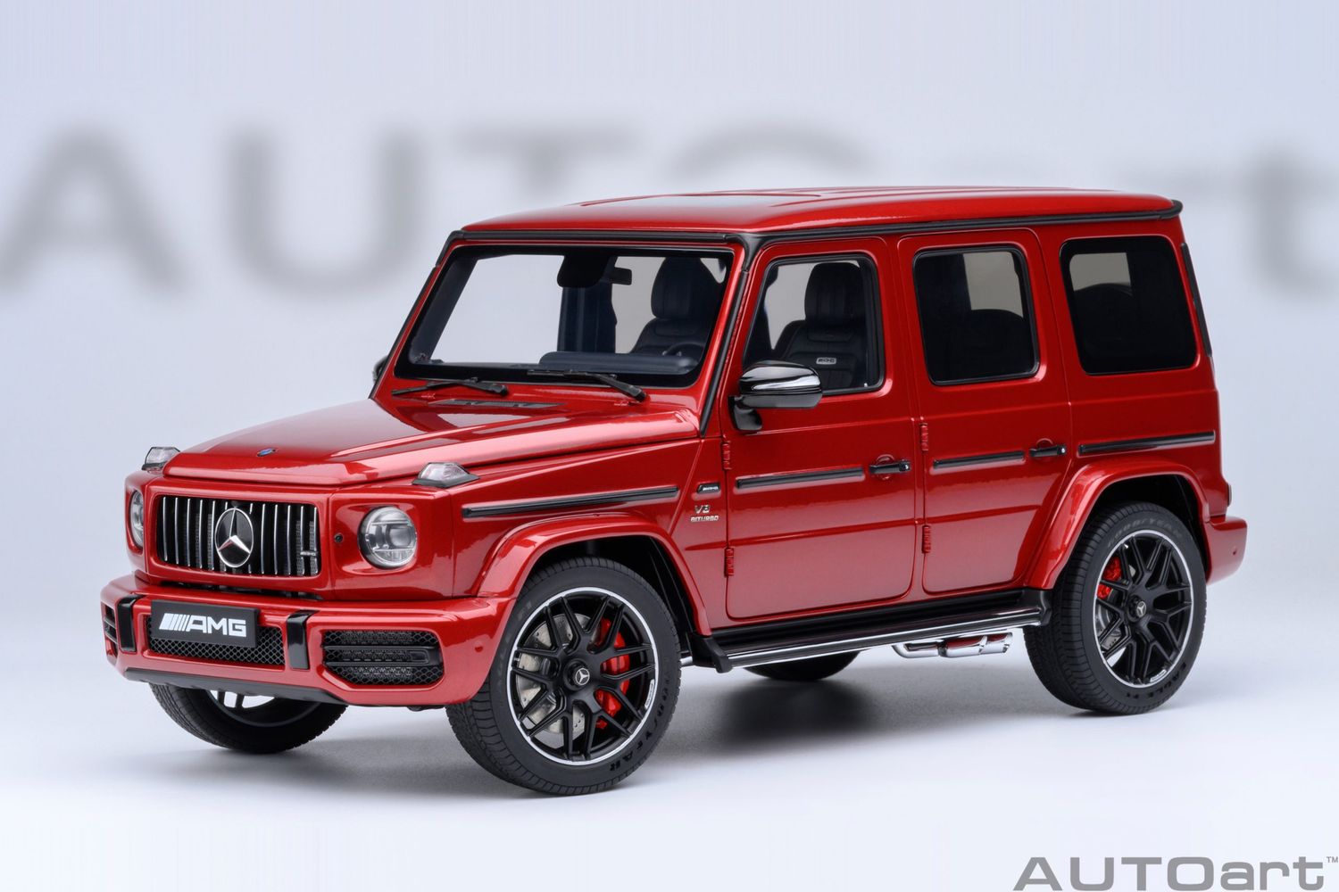 1:18 Autoart - Mercedes-AMG G63 2019 (Designo Cardinal Red Metallic)
