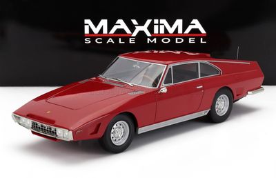 1:18 Maxima Scale Model - 1966 Ferrari 330GT 2+2 Navarro Special Red 1:18 Maxima Scale Model - 1966 Ferrari 330GT 2+2 Navarro Special Red