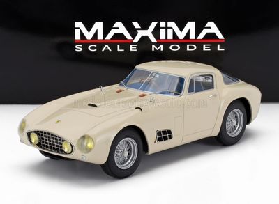1:18 Maxima Scale Model - 1955 Ferrari 410S Berlinetta by Scaglietti Sand 1:18 Maxima Scale Model - 1955 Ferrari 410S Berlinetta by Scaglietti Sand