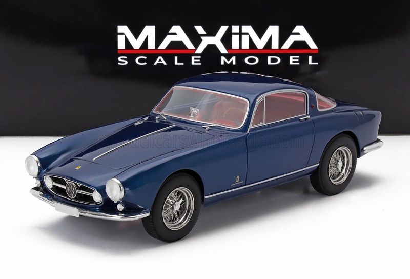1:18 Maxima Scale Model - 1955 Ferrari 250 Europa GT Coupe S2 Pininfarina Blue Metallic