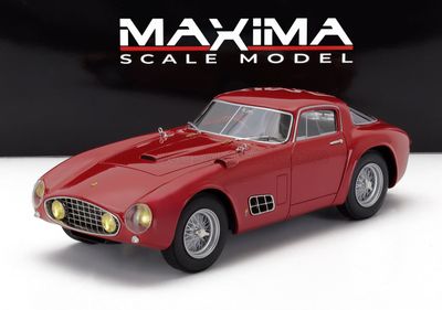 1:18 Maxima Scale Model - 1955 Ferrari 410S Berlinetta by Scaglietti Red 1:18 Maxima Scale Model - 1955 Ferrari 410S Berlinetta by Scaglietti Red
