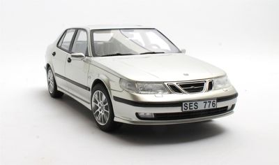 1:18 Cult Models - Saab 9-5 Turbo Aero silver met. 1998 1:18 Cult Models - Saab 9-5 Turbo Aero silver met. 1998