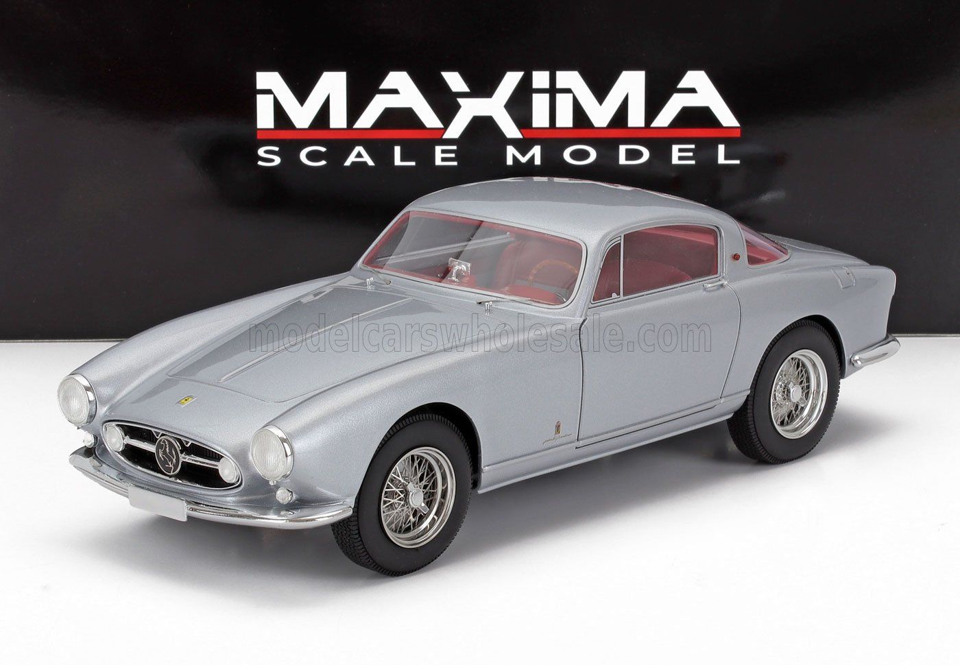 1:18 Maxima Scale Model - 1955 Ferrari 250 Europa GT Coupe S2 Pininfarina Silver