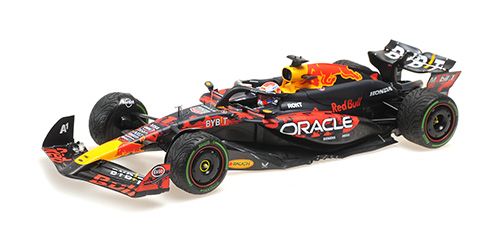 1:18 Minichamps - Red Bull F1 RB20 Team Oracle Red Bull Racing #1 World Champion 2nd British GP 2024 M. Verstappen
