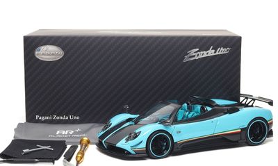 1:18 Almost Real - Pagani Zonda Uno Light Blue