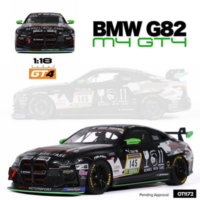 1:18 Otto Mobile - BMW M4 GT4 #145 Cerny Motorsports 2024 1:18 Otto Mobile - BMW M4 GT4 #145 Cerny Motorsports 2024