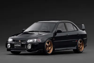 1:18 Ignition - Mitsubishi Lancer Evolution IV (CN9A), black 1:18 Ignition - Mitsubishi Lancer Evolution IV (CN9A), black