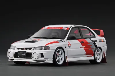 1:18 Ignition - Mitsubishi Lancer Evolution IV (CN9A), white 1:18 Ignition - Mitsubishi Lancer Evolution IV (CN9A), white