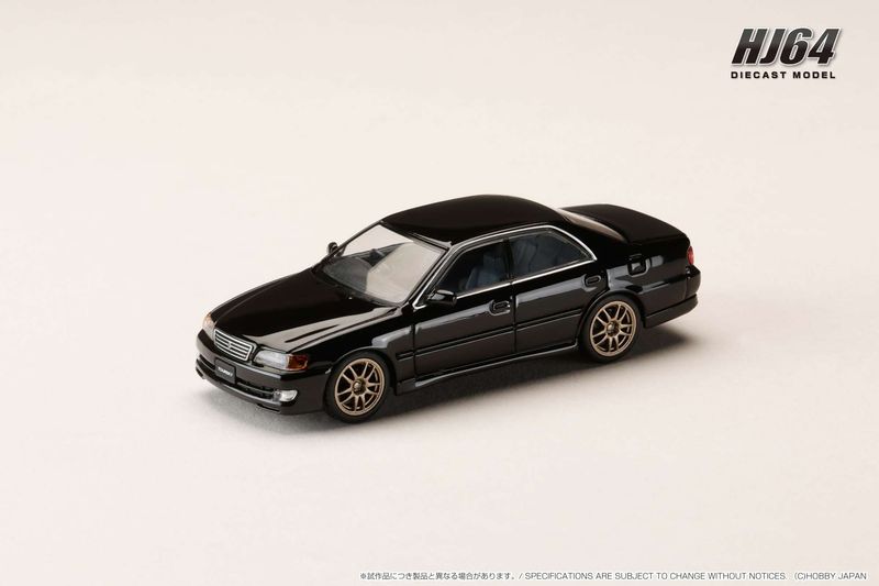 1:64 Hobby Japan - 1996 Toyota Chaser Tourer V (JZX100) *EARLY VERSION* JDM STYLE 10 SPOKES Wheel, black 1:64 Hobby Japan - 1996 Toyota Chaser Tourer V (JZX100) *EARLY VERSION* JDM STYLE 10 SPOKES Wheel, black