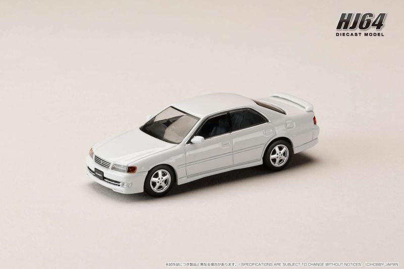 1:64 Hobby Japan - 1996 Toyota Chaser Tourer V (JZX100) *EARLY VERSION*, super white II 1:64 Hobby Japan - 1996 Toyota Chaser Tourer V (JZX100) *EARLY VERSION*, super white II