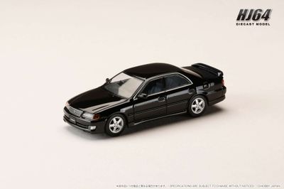 1:64 Hobby Japan - 1996 Toyota Chaser Tourer V (JZX100) *EARLY VERSION*, black customized color