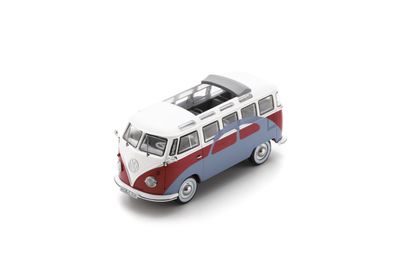 1:43 Schuco - VW T1 Samba Bus with VW Beetle design on both sides 1:43 Schuco - VW T1 Samba Bus with VW Beetle design on both sides