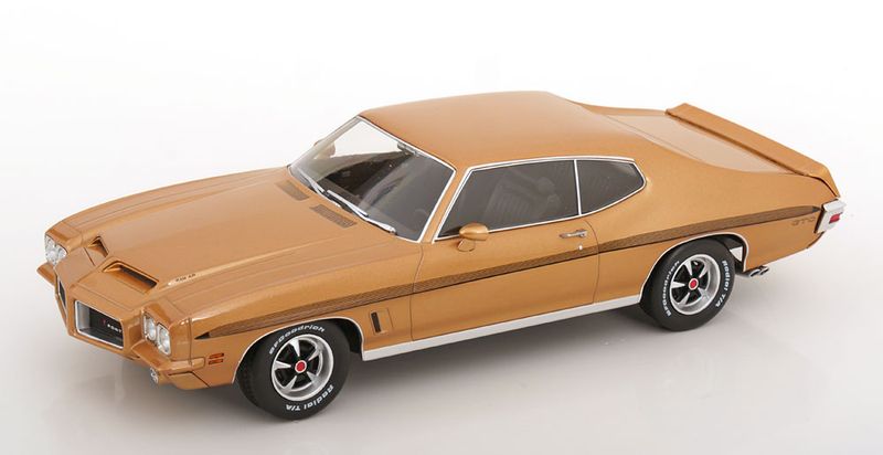 1:18 KK Scale - Pontiac LeMans GTO 1972 hellbraun-metallic