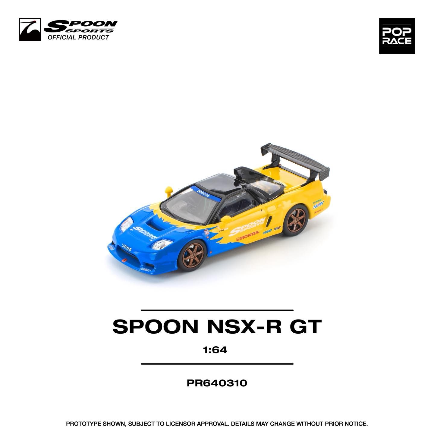 1:64 Pop Race Limited - Spoon NSX-R GT