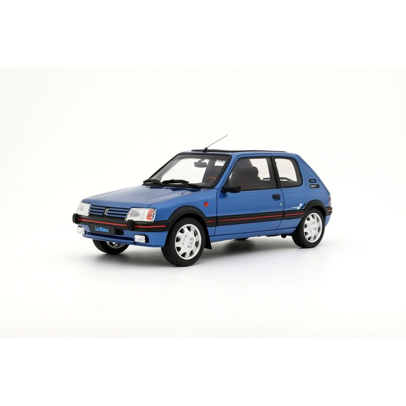 1:18 Otto Mobile - Peugeot 205 1.9 GTI Le Mans Miami Blue 1991 1:18 Otto Mobile - Peugeot 205 1.9 GTI Le Mans Miami Blue 1991