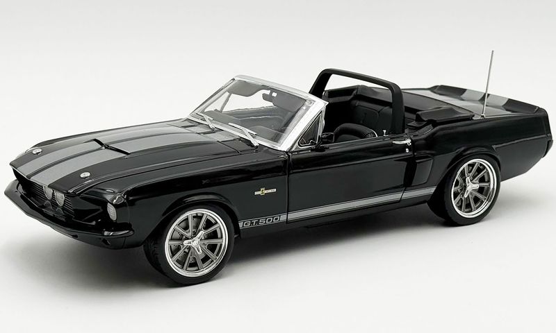 1:18 ACME - 1967 Shelby GT500 Pro Touring Convertible Black 1:18 ACME - 1967 Shelby GT500 Pro Touring Convertible Black
