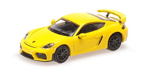 1:87 Minichamps - PORSCHE 718 CAYMAN GT4 (981) – 2019 – YELLOW 1:87 Minichamps - PORSCHE 718 CAYMAN GT4 (981) – 2019 – YELLOW