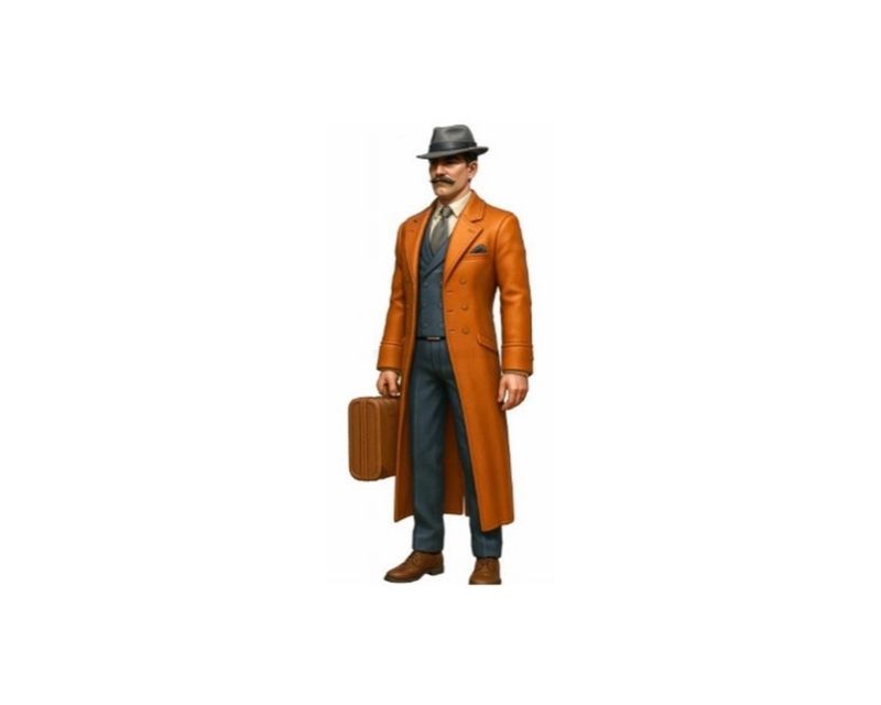 1:24 Atlantic Case - Firgur Man Dick 1:24 Atlantic Case - Firgur Man Dick