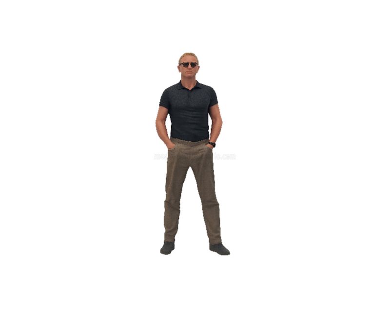 1:18 Atlantic Case - Figur Man Dany 1:18 Atlantic Case - Figur Man Dany