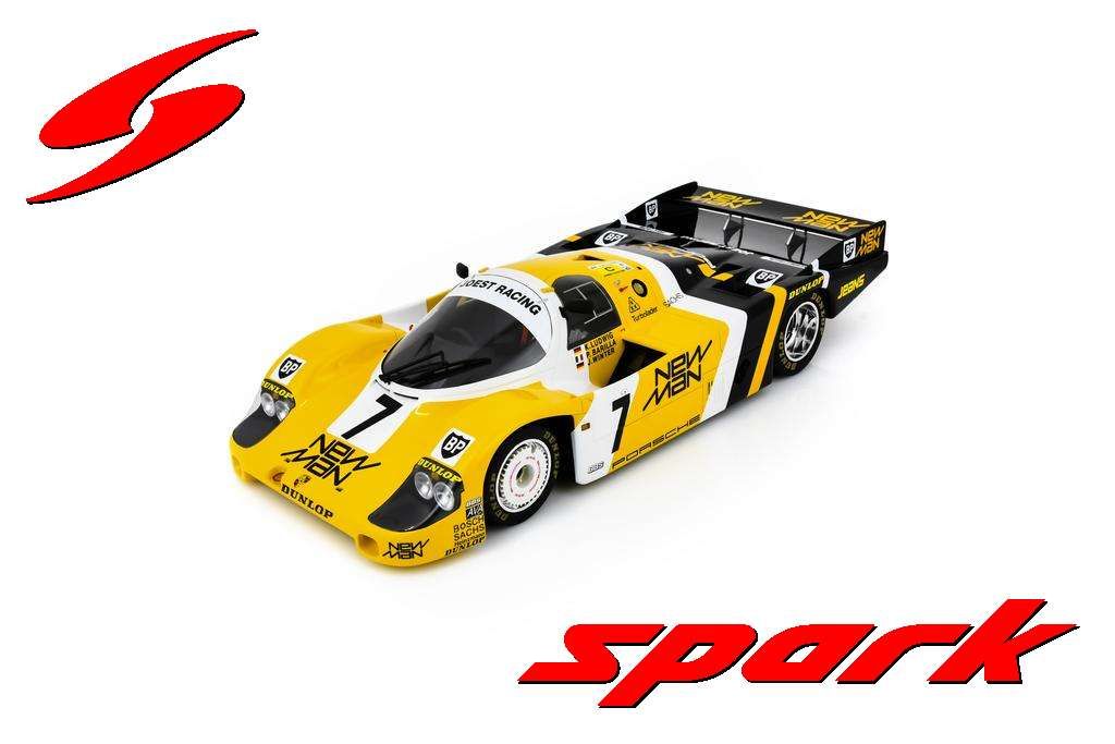 1:12 Spark - Porsche 956 No.7 Winner Le Mans 24H 1985 K. Ludwig - J. Winter - P. Barilla