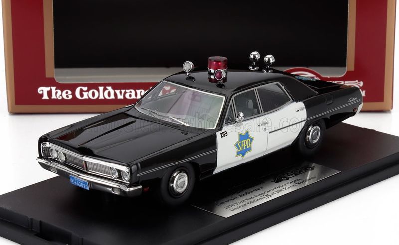 1:43 Gladvarg - 1970 Ford Galaxie SFPD San Francisco Police Department