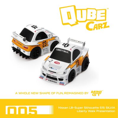 1:64 Mini GT Qube  Carz - Nissan S15 Silvia Super Silhouette