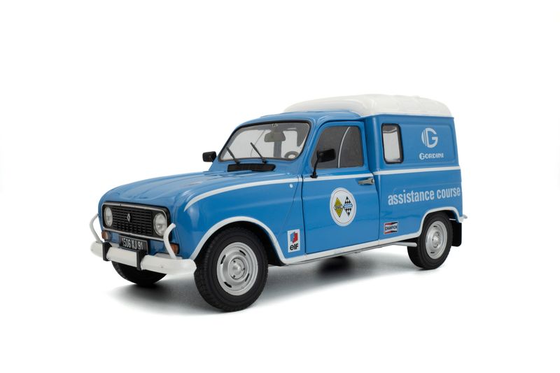 1:18 Solido - 1976 Renault R4L F4 Van Gordini Service
