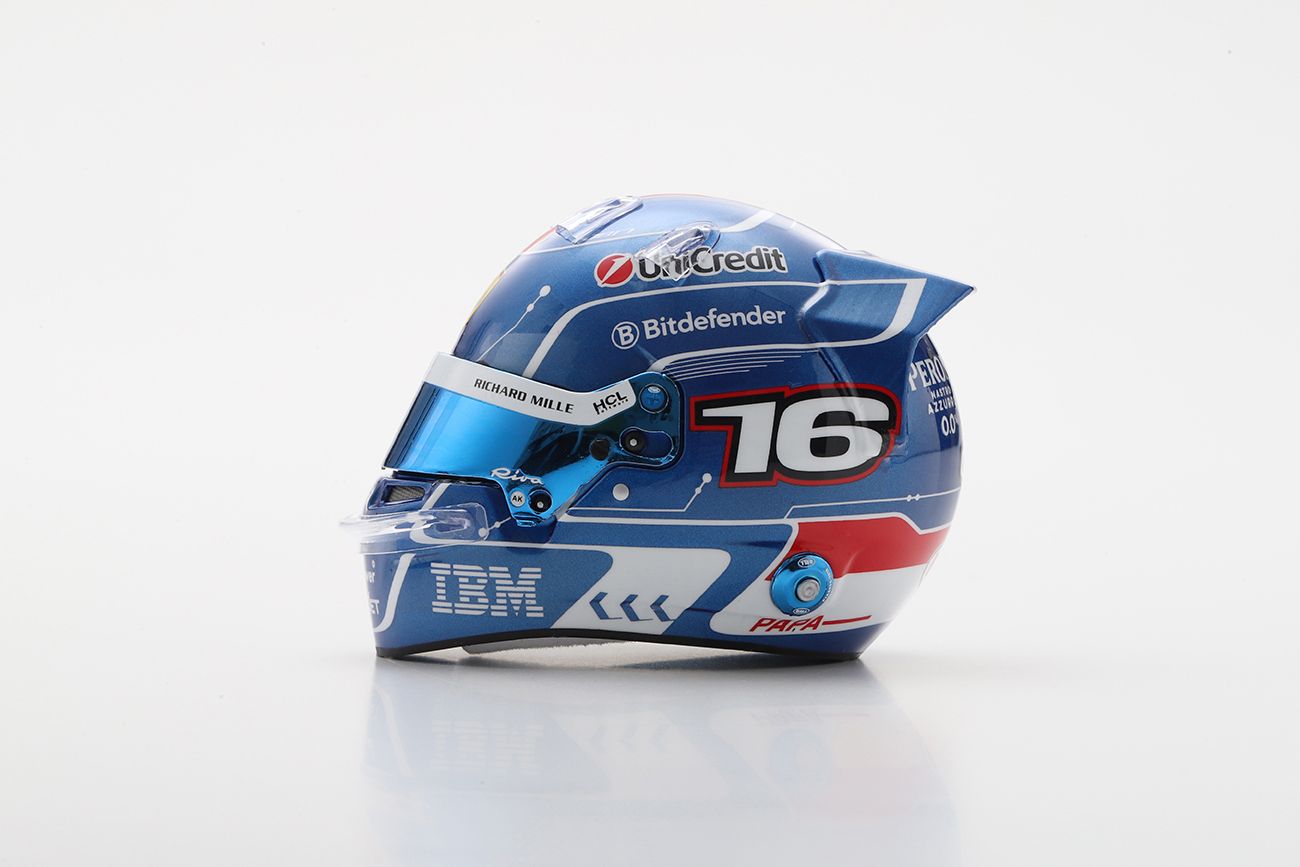 1:5 Looksmart Helmets - Charles Leclerc – Scuderia Ferrari HP Miani GP 2025