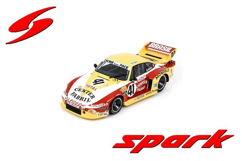 1:18 Spark - Porsche 935 No.41 7th Le Mans 24H 1978 P. Gomes - M. Amaral - A. Guarana
